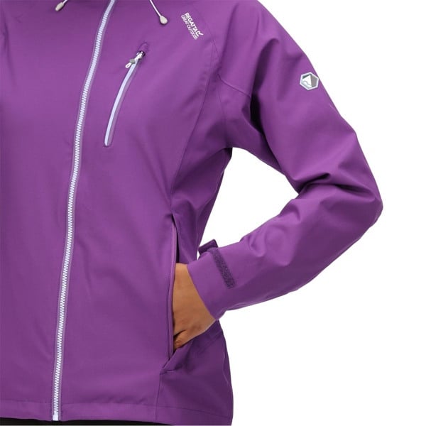 Regatta Women's Birchdale Shell Waterproof Jacket - Plum