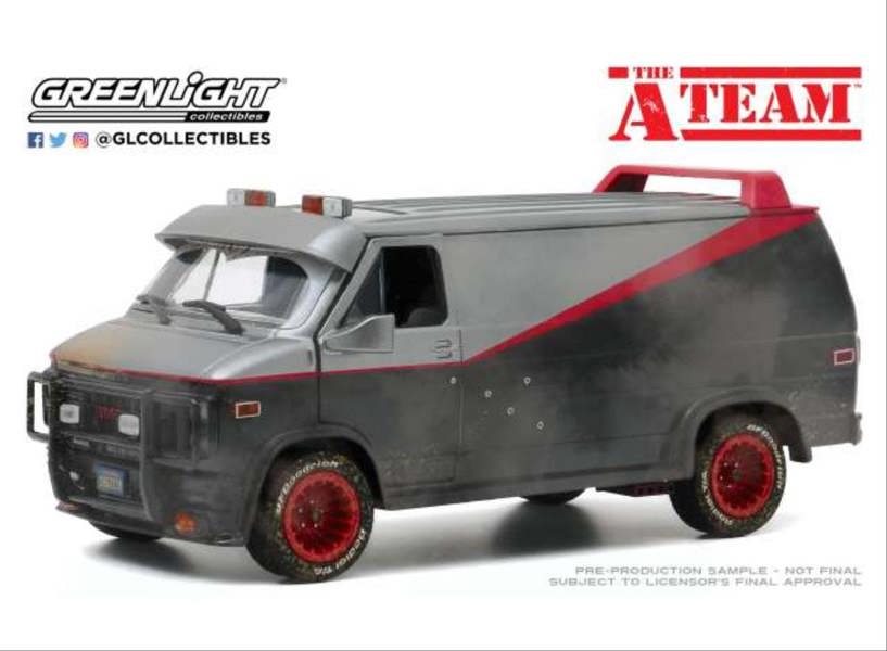 Greenlight The A Team (1983-87) 1983 GMC Vandura Weathered