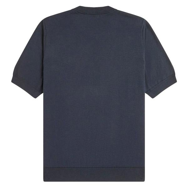 Fred Perry Cotton Knitted T-Shirt