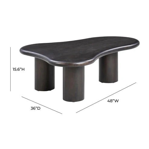 Furniture Edit Gotham Onyx Black Coffee Table