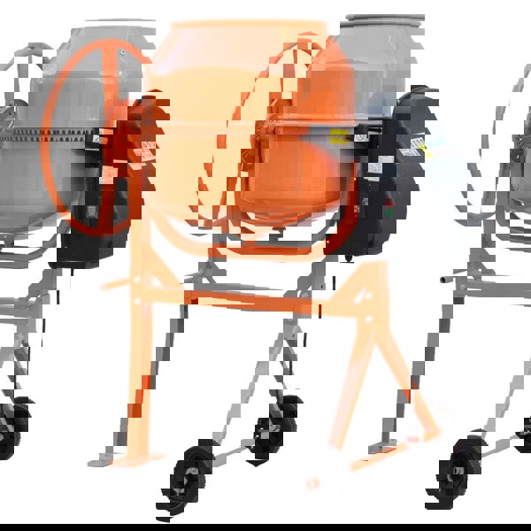 Electric Portable Cement Concrete Mixer with Wheels Living and Home