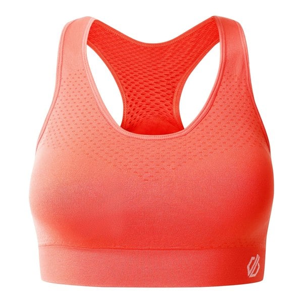 Dare 2B Womens/Ladies Dont Sweat It II Sports Bra - Peach Bloom