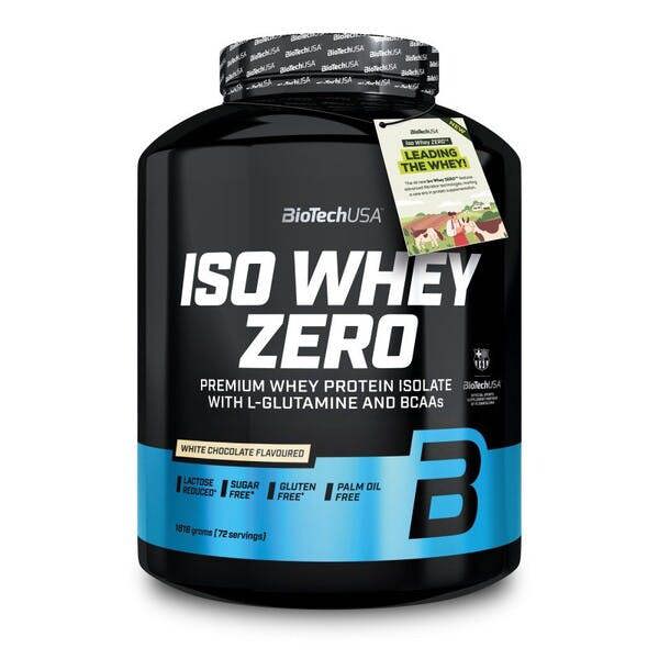 BioTechUSA Iso Whey Zero, White Chocolate - 1816g