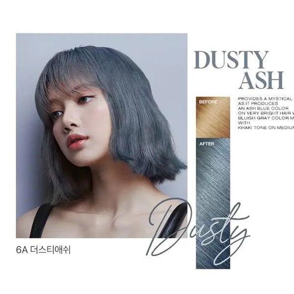 MISE EN SCÈNE All New Hello Bubble x BLACKPINK Hair Colour Kit #6A Dusty Ash