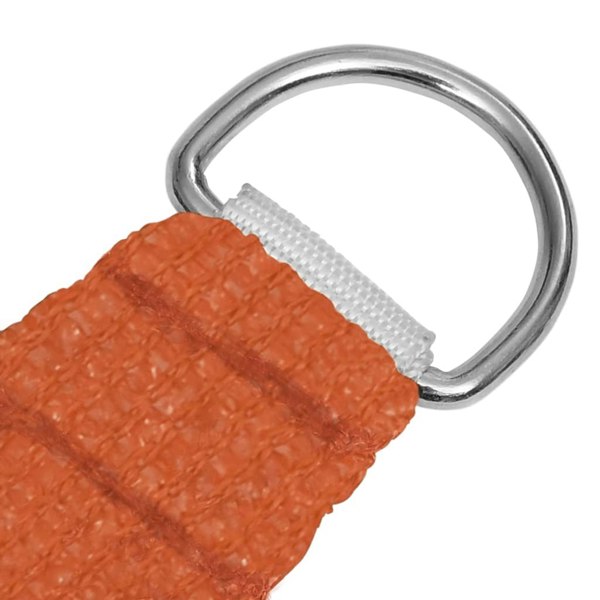Berkfield Sunshade Sail 160 g/m�__ Orange 2x4.5 m HDPE
