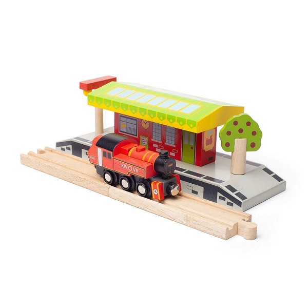 Bigjigs Rail Ivatt Engine - Red