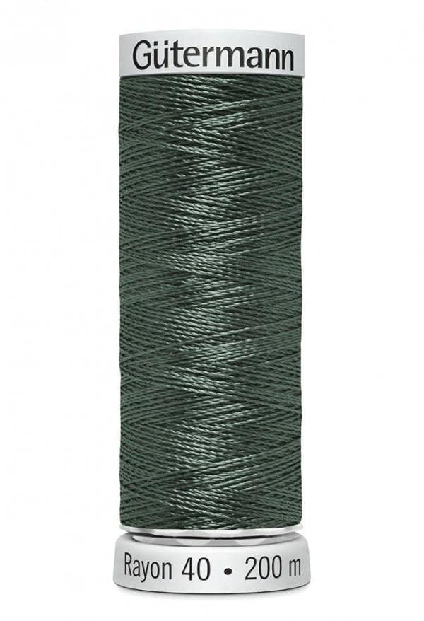 Gutermann No 40 Sulky Rayon Embroidery Thread 200m Rayon Thread Suitable For Embroidery