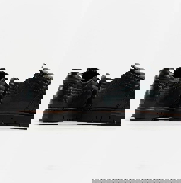 Dr Keller ADONIS Mens Leather Slip on Shoes Black