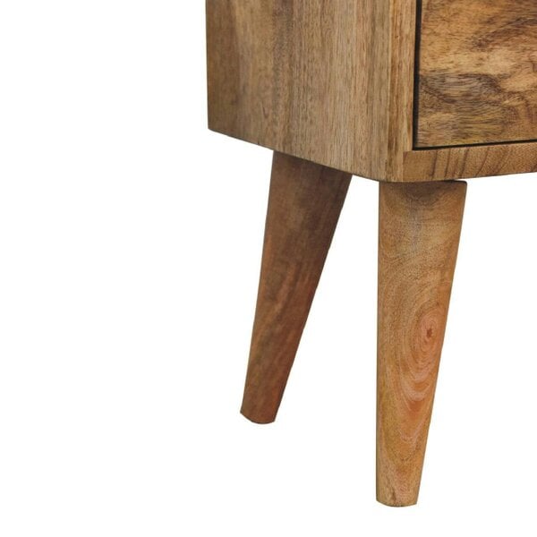 Wyld Haus Parma Small Mango Table Rustic Bedside Table