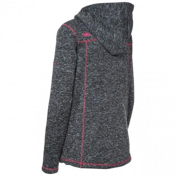 Trespass Women's Odelia Fleece Jacket - Black Marl