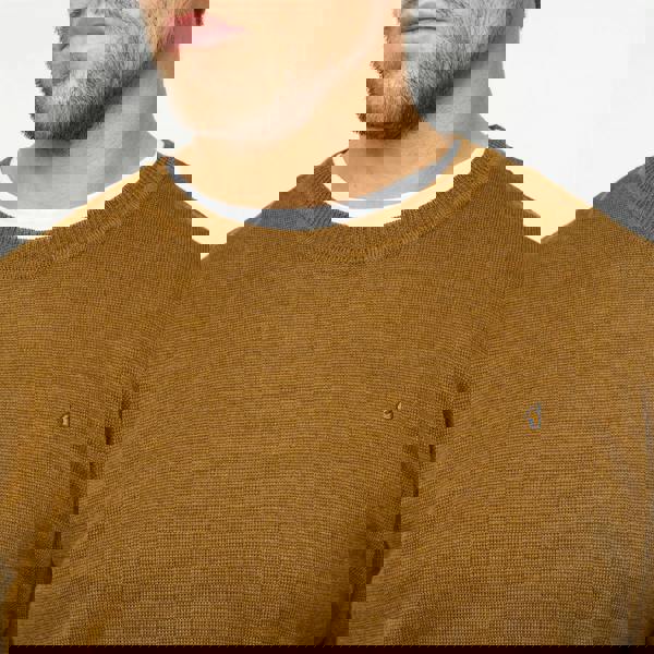 Gabicci G55K04 Plain Crew Neck Sweater Gabicci Classic NUTMEG