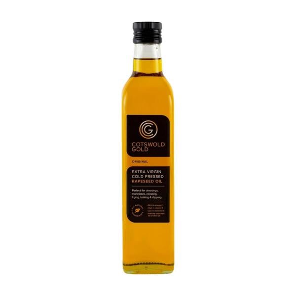 Cotswold Gold Extra Virgin Cold Pressed Rapeseed Oil (500ml)