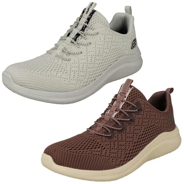 Skechers Ladies Skechers Slip On Casual Trainers Lite Groove 13350