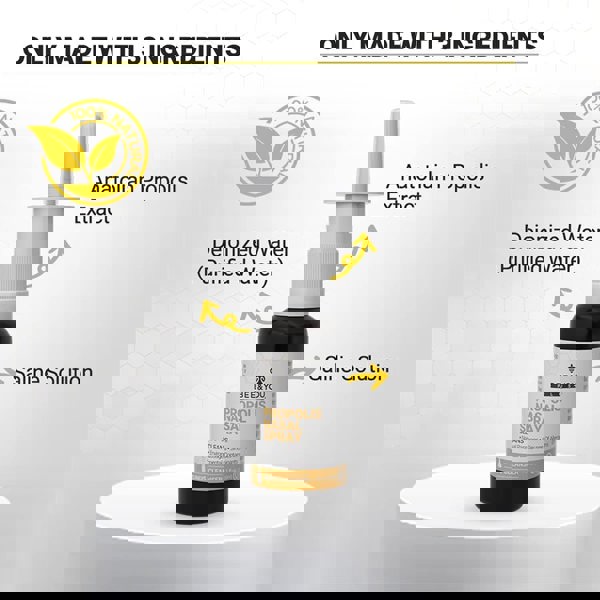 BEE&YOU Plus Natural Propolis Nasal Spray