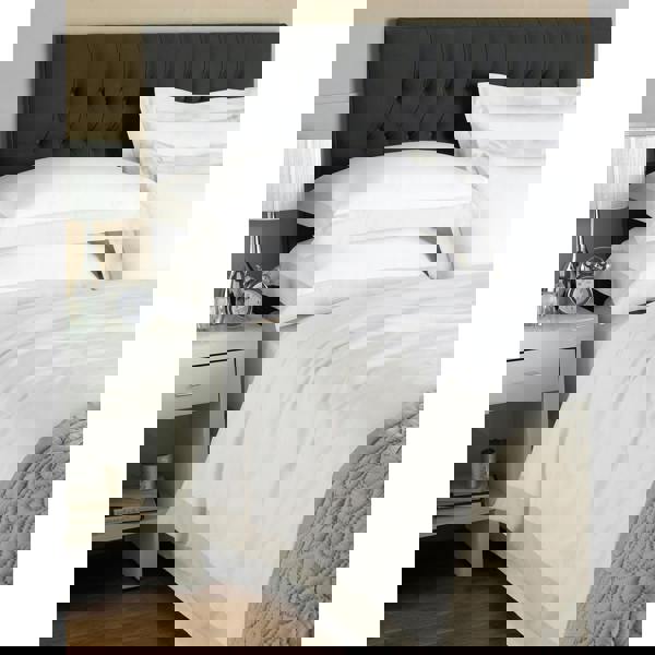 Riva Home Harvard Duvet Set - Grey