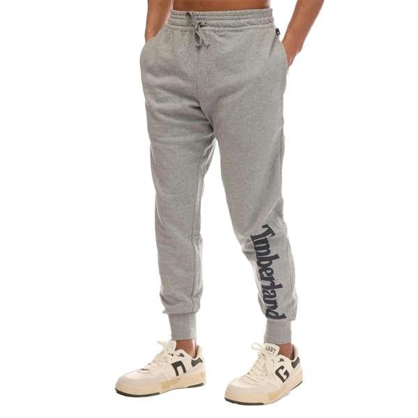 Timberland Mens Logo Sweatpants - Grey - 