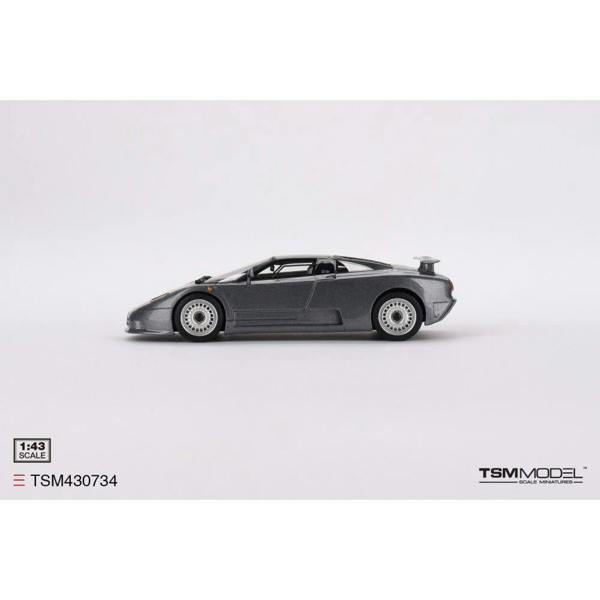 MCSlots Bugatti EB110 GT Grigio Scuro 1:43 Scale TSM430734
