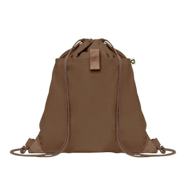 MidOcean Panda Recycled Cotton Drawstring Bag - Earth - 