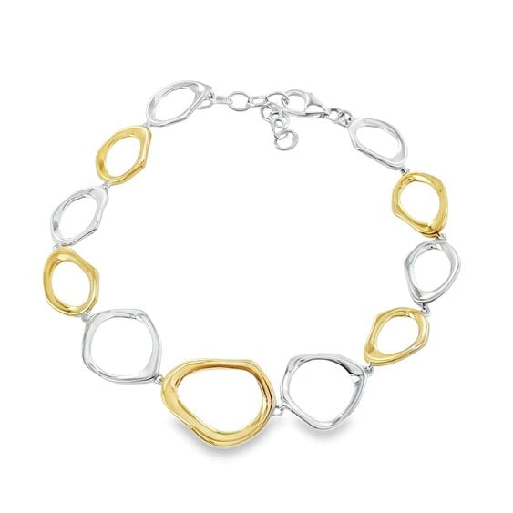 Reeves & Reeves Two Tone Ringlets Bracelet