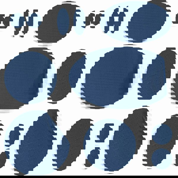 Dark Navy Puffer Jacket Repair Patches | Waterproof, Pre-Cut, Self-Adhesive, Tear-Resistant (11 Pieces)