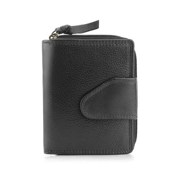 PRIMEHIDE Women's Small Trifold Leather Purse - Selena