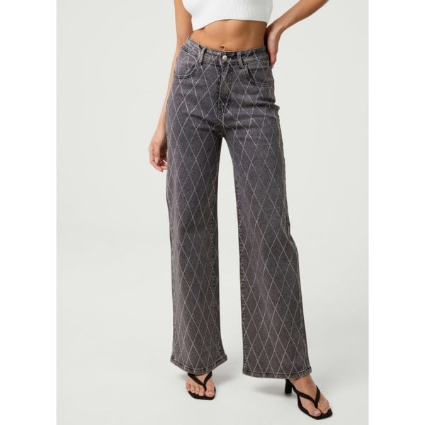 Pink Vanilla Diamante Jeans