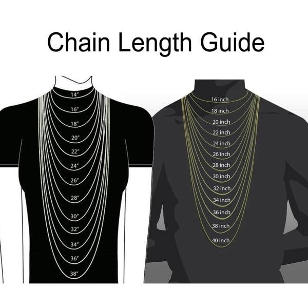 Love Silver Sterling Silver 3.4mm Cuban Curb Chain