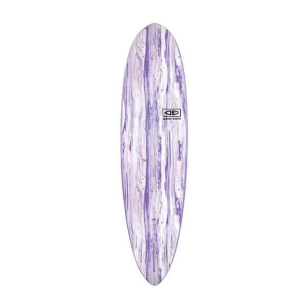 Ocean & Earth Happy Hour Epoxy Softboard Surfboard 7'6" Violet