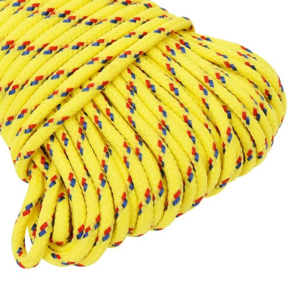 Berkfield Boat Rope Yellow 3 mm 500 m Polypropylene