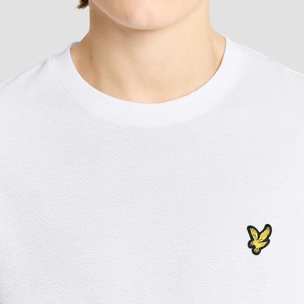 Lyle & Scott Popcorn Jacquard T-Shirt