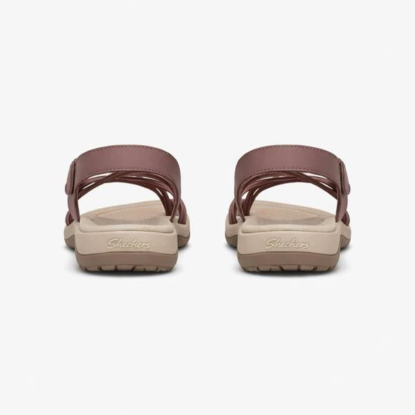 Skechers REGGAE SLIM - SUNNYSIDE 2.0 Cross Strap Sandals   in  Pink