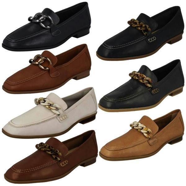Clarks Ladies Clarks Loafer Style Smart Shoes Sarafyna Iris