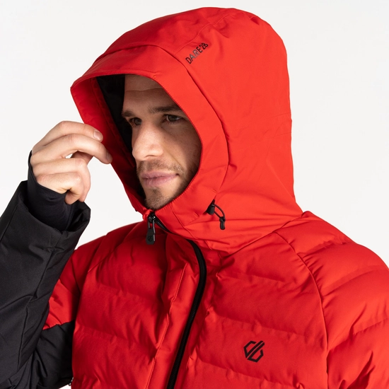 Regatta Mens Ollie II Ski Jacket - Danger Red/Black