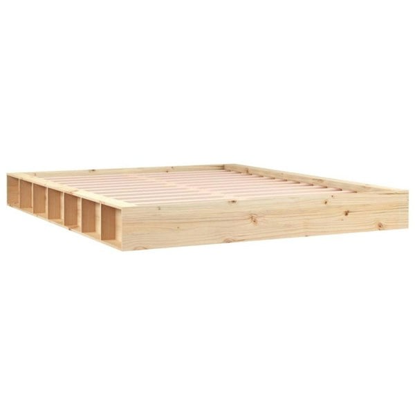Berkfield Bed Frame 150x200 cm King Size Solid Wood