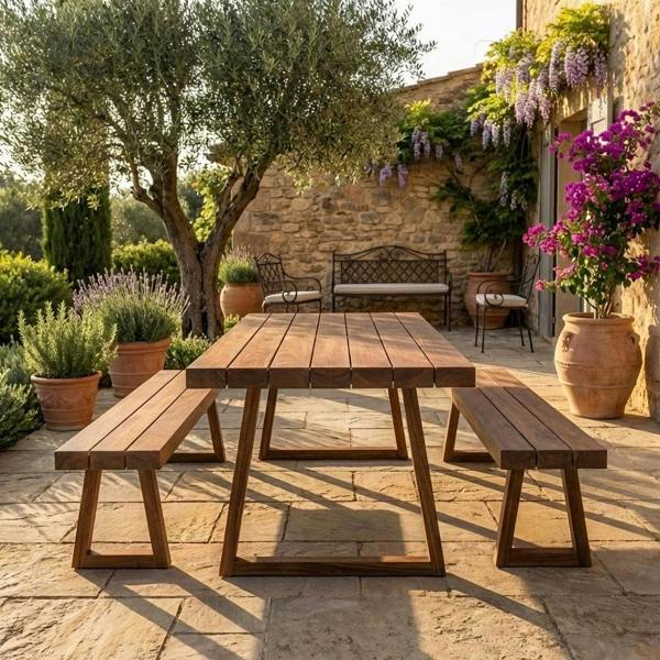 The Bespoke Carpentry Co Chunky Outdoor Table
