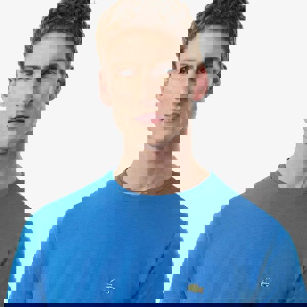 Lacoste Mens Pima Cotton T-Shirt - Blue - 