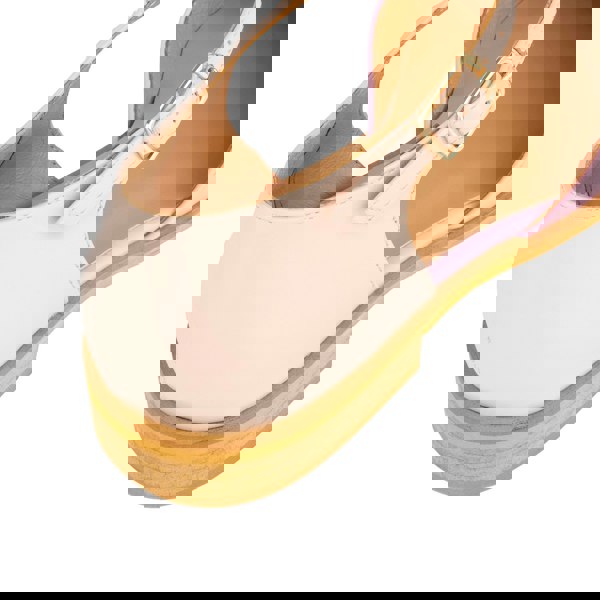 Embassy London Gigot - Pink & Pastel - Women's round toe and closed heel sandal in pastel leather