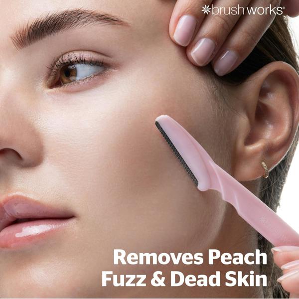 Brushworks Angled Dermaplaners (Pack of 6)