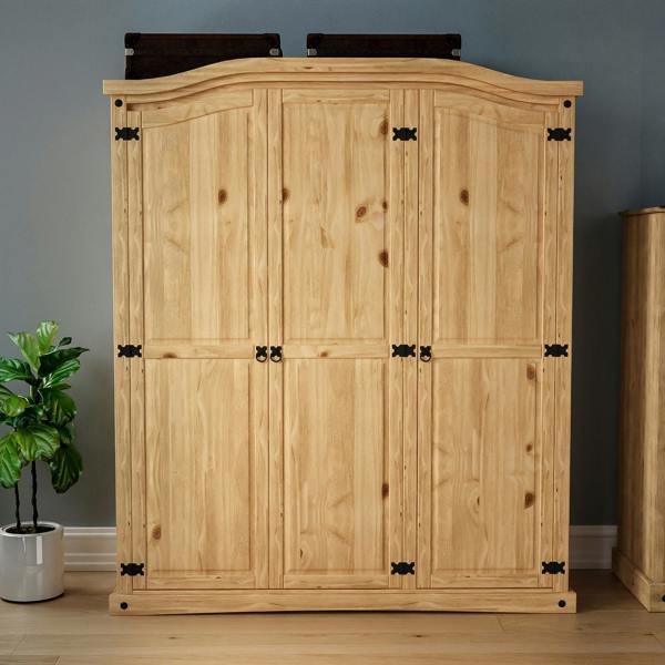Vida Designs Corona 3 Door Wardrobe