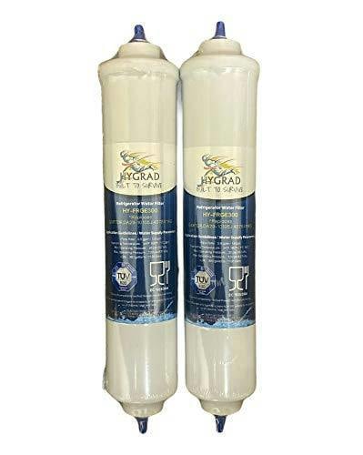HYGRAD BUILT TO SURVIVE HYGRAD® Replacement Fridge Water Filters Replaces GE, Culligan, Samsung, Brita For DA99-02131A, EF-9603 (Pack of 2,3,6 or 12)