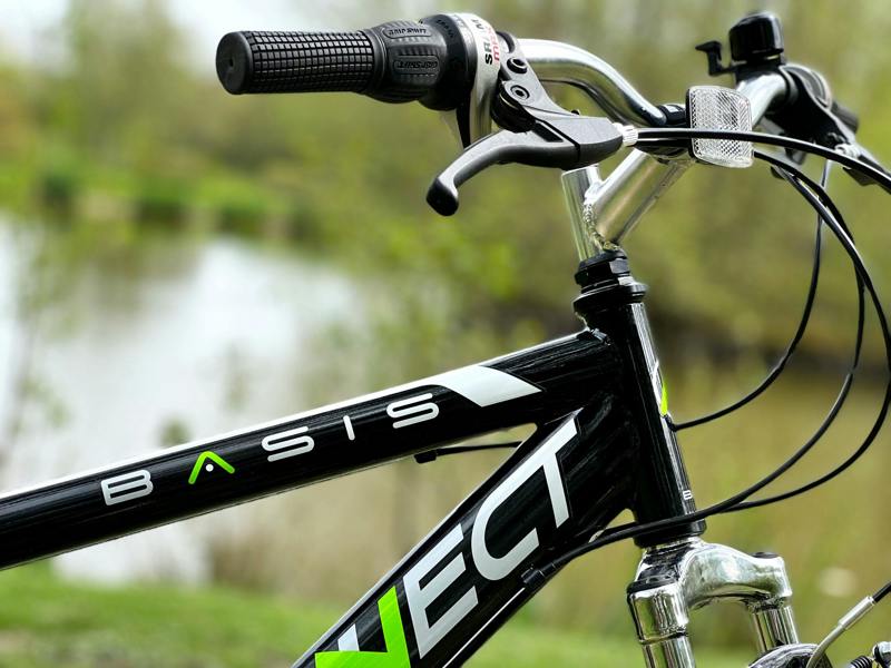Basis Bikes Basis Connect Hardtail Mountain Bike, 26" Wheel - Black/Green