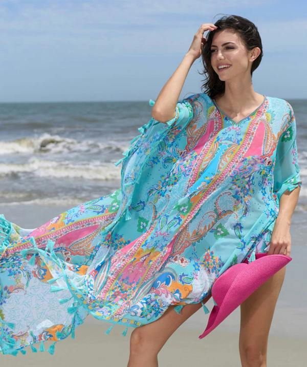 Pia Rossini Cancun -Maxi cover up