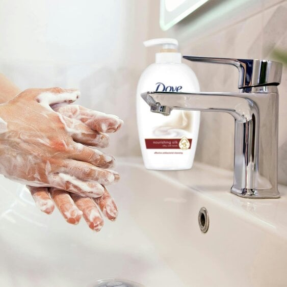 Dove Moisturising Hand Wash Nourishing Silk for Silky & Soft Hands 250ml, 18 Pk