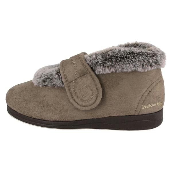 Padders Ladies Padders Cross Strap Slippers - Hush