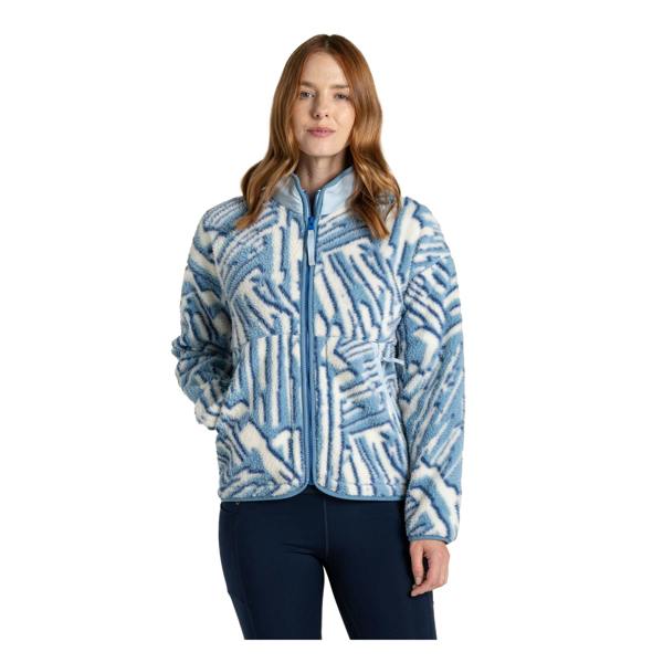 Craghoppers Womens/Ladies Dante Full Zip Fleece - Nimbus Blue - 
