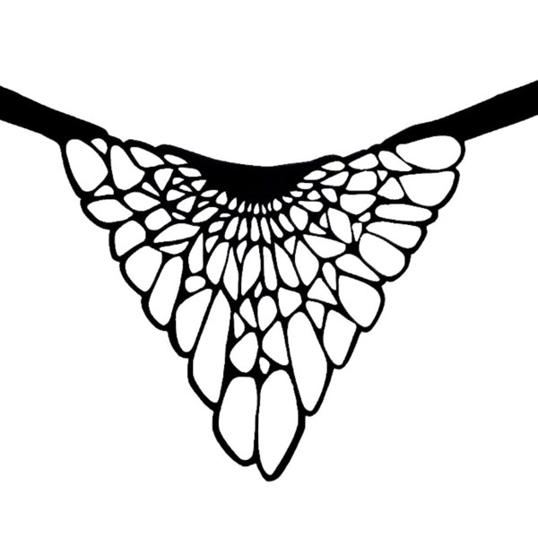 Paguro Queen Mab Geometric Statement Choker