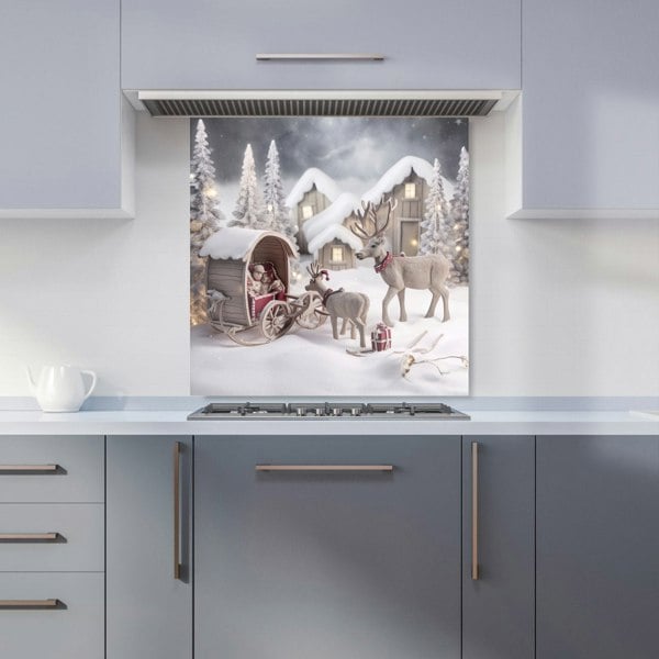 Warren Reed - Designer We Come Bearing Gifts Kitchen Splashback