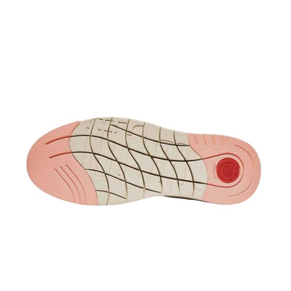 FitFlop Womens/Ladies Leather Trainers - White/Pink - 
