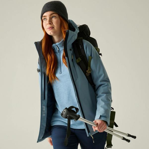 Regatta Womens/Ladies Highton Stretch Padded Jacket - Dusky Blue - 