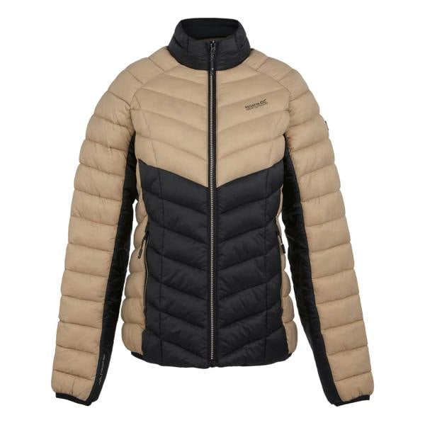 Regatta Womens/Ladies Dalent Quilted Jacket - Warm Taupe/Black - 